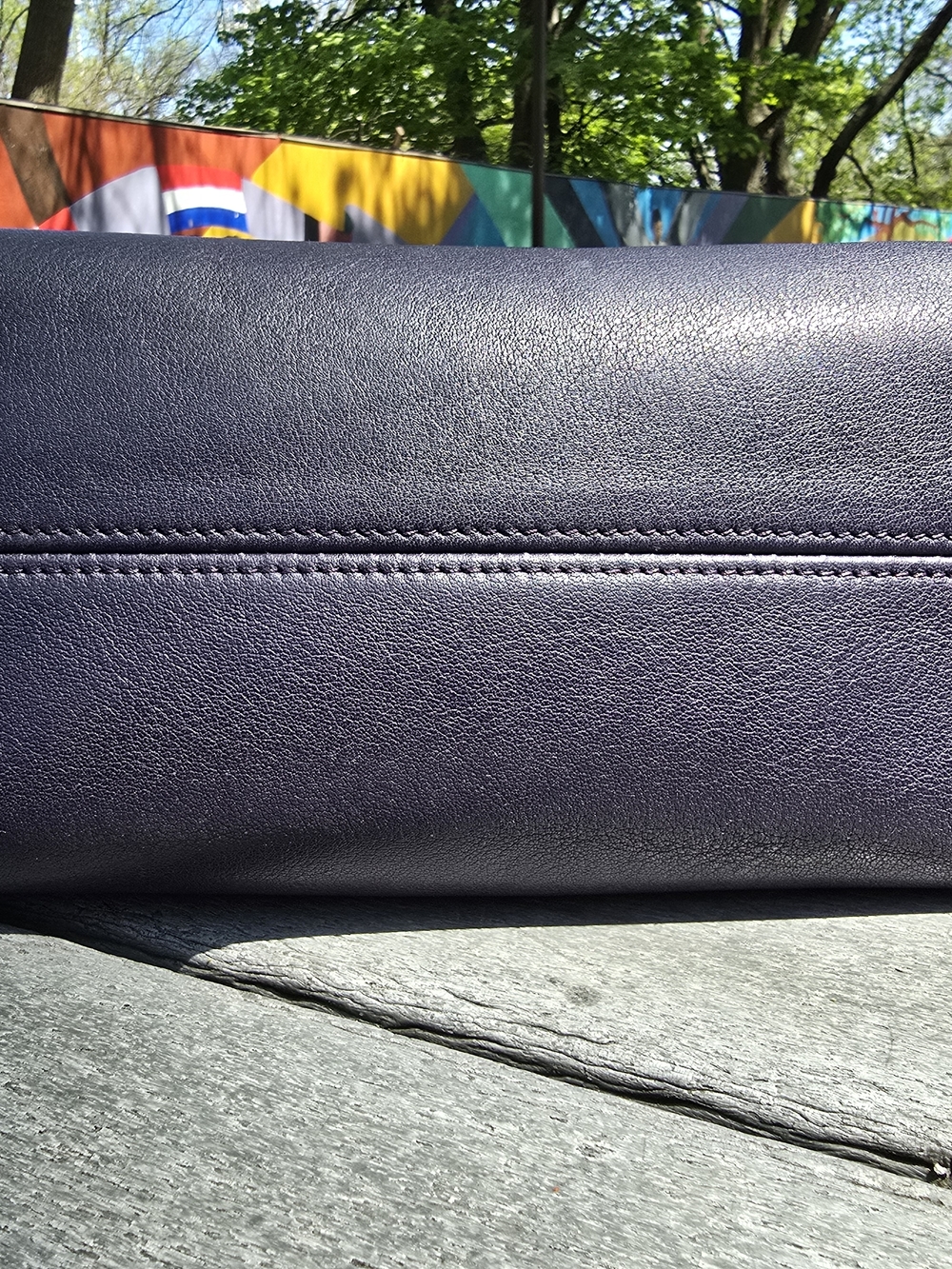 Vintage Coach Ink Lexington Satchel #4087 - Picture 4 of 12